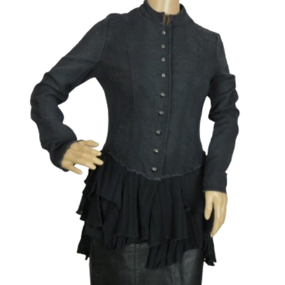 Free People Layered Ruffle Top - Picture 2 of 7
